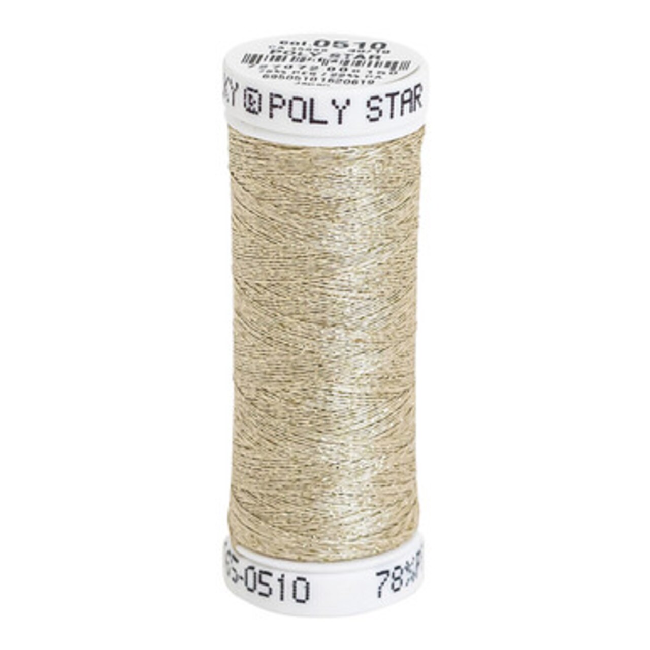 Sulky 30 Wt. Poly Sparkle™ Thread - Light Gray with Tone on Tone Sparkle - 290 yd. Spool